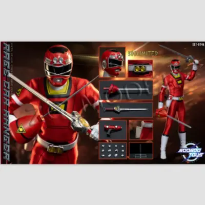 Soosootoys SST-074 Red Warrior Excites Red Explosion Dragon 1/6 Figure
