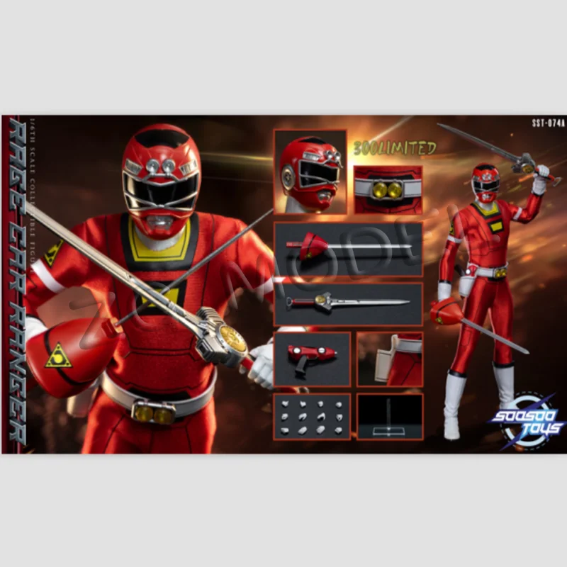 Soosootoys SST-074 Red Warrior Excites Red Explosion Dragon 1/6 Figure