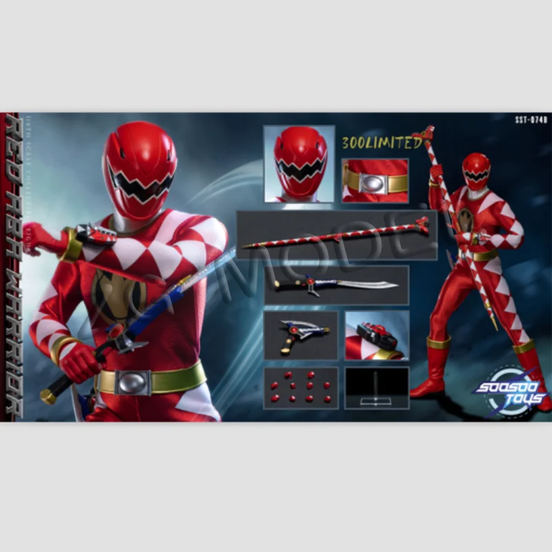 Soosootoys SST-074 Red Warrior Excites Red Explosion Dragon 1/6 Figure - Image 2
