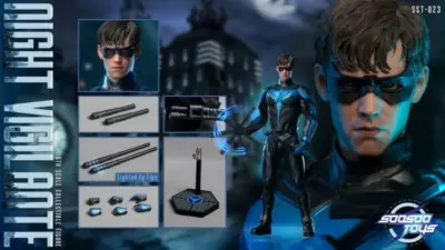 SOOSOOTOYS SST-023 1/6 Night Vigilante Nightwing 12 Inch Action Figure