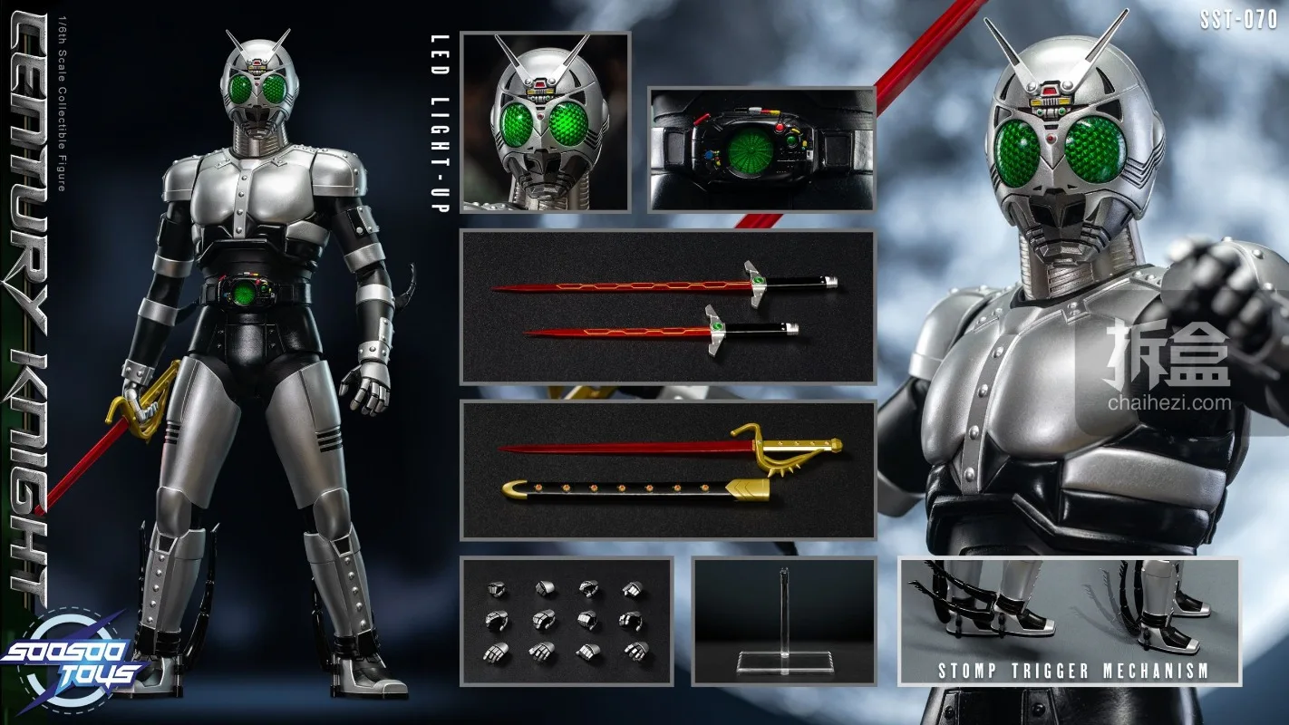 SOOSOOTOYS Kamen Rider Special Drama Masterpiece Six To One Ratio Action Figure - Image 6