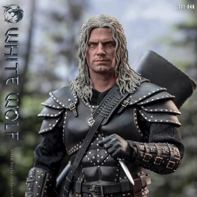 Soosootoys SST‑048 1/6 White Wolf Detailed Head Sculpt Armor Outfit Action Figure - Image 2