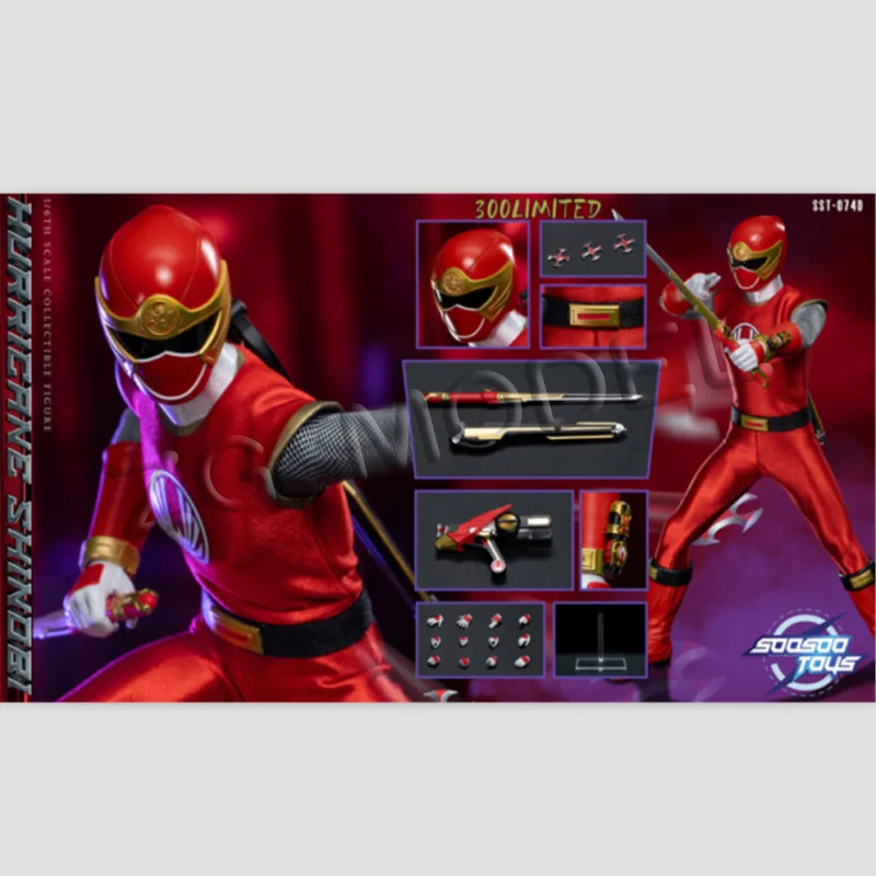 Soosootoys SST-074 Red Warrior Excites Red Explosion Dragon 1/6 Figure - Image 3