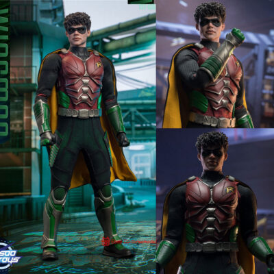 Soosootoys SST‑035 1/6 Winged Hero Detailed Head Sculpt Suit with Cape Action Figure